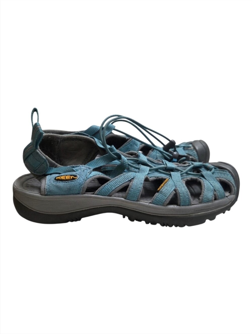 KEEN Whisper Women's 10 Teal Water Hiking Sport Sandals Closed Toe